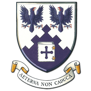 Crest of Clongowes Wood College.